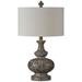 Linden Reclaimed Wood Urn Table Lamp