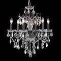 St. Francis 24" Wide Dark Bronze 6-Light Chandelier