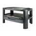 Aidata U.S.A Professional Height-Adjustable Monitor & Printer Stand Plastic in Black | 7 H x 20 W x 14 D in | Wayfair MR-1001B