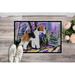 Caroline's Treasures Fox Terrier Non-Slip Indoor Door Mat Synthetics | Rectangle 1'6" x 2' 3" | Wayfair SS8630MAT