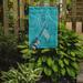 Caroline's Treasures Ribbon for Cervical Cancer Awareness 2-Sided Garden Flag, Polyester in Blue | 15 H x 11 W in | Wayfair AN1215GF
