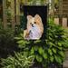 Caroline's Treasures Starry Night Chihuahua 2-Sided Garden Flag, Polyester in Black/Brown | 15 H x 11 W in | Wayfair SS8508GF