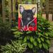 Caroline's Treasures French Bulldog 2-Sided Garden Flag, Polyester in Black/Red | 15 H x 11 W in | Wayfair SS8899GF