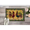 Caroline's Treasures Bird Rooster Non-Slip Indoor Door Mat Synthetics | 18 W x 27 D in | Wayfair 8062MAT