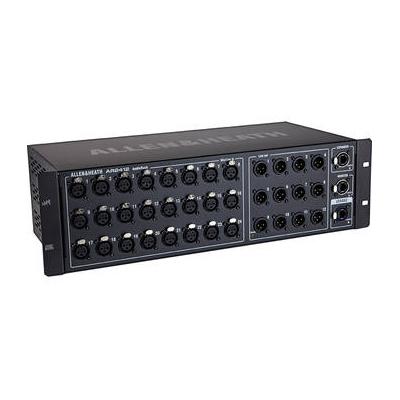 Allen & Heath AR2412 24x12 Main Remote Stage Rack for GLD & Qu Mixers (Black) AH-AR2-2412-BLK