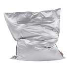 Sitzsack Silber 180 x 230 cm Indoor Outdoor Stark wasserabweisender Langfristige Volumenstabilität Groß