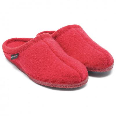 Haflinger - Walktoffel Alaska - Hüttenschuhe 38 | EU 38 rot