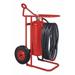 BADGER 50MB Fire Extinguisher, 20A:160B:C, Dry Chemical, 50 lb