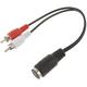 the sssnake 90091 Audio Adapter Cable