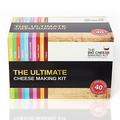 The Ultimate Cheese Making Kit - Makes 40 Batches of 10 Different Cheeses, Including Mascarpone Cheese | Perfect Cheese Gift Set (with Recipe Book and Ingredients)