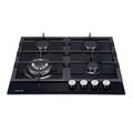 MILLAR GH6041TB 60cm Built-in 4 Burner Gas on Glass Hob/Cooker/Cooktop with FFD