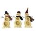 Craft Outlet 3 Piece Snowman Frame Set | 10.5 H x 6 W x 2 D in | Wayfair 31286
