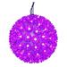 Vickerman 389737 - 100Lt x 7.5" LED Purple Starlight Sphere (X120806) Hanging Christmas Light Sphere