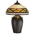 Meyda Lighting Tiffany Acorn 23 Inch Table Lamp - 19169