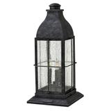 Hinkley Lighting Bingham 21 Inch Tall 3 Light Outdoor Pier Lamp - 2047GS