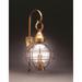Northeast Lantern Onion 35 Inch Tall Outdoor Wall Light - 2861-DB-MED-CSG