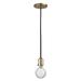 Hudson Valley Lighting Marlow 4 Inch Mini Pendant - 1100-AGB