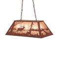 Meyda Lighting Elk At Lake 33 Inch 6 Light Linear Suspension Light - 15304