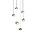 SONNEMAN Robert Sonneman Grapes 11 Inch 6 Light LED Multi Light Pendant - 2915.13-SML