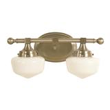 Framburg Taylor 17 Inch 2 Light Bath Vanity Light - 2938 MBLACK