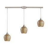 ELK Lighting Fusion 36 Inch Large Pendant - 528-3L-GLD