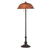 Meyda Lighting Tiffany Fishscale 64 Inch Floor Lamp - 81064