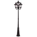 Livex Lighting Oxford 93 Inch Tall 4 Light Outdoor Post Lamp - 7869-07