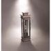 Northeast Lantern Empire 18 Inch Tall Outdoor Wall Light - 8931-AC-LT1-CSG-PM