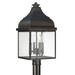 Capital Lighting Fixture Company Westridge 22 Inch Tall 4 Light Outdoor Post Lamp - 9645OB
