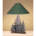 Meyda Lighting Grizzly Bear Through The Trees Table Lamp - 49330