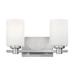 Hinkley Lighting Karlie 13 Inch 2 Light Bath Vanity Light - 54622BN