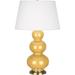 Robert Abbey Triple Gourd 32 Inch Table Lamp - SU40X