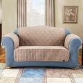 Sure Fit Suede Pet Throw Sofa Couch Cover