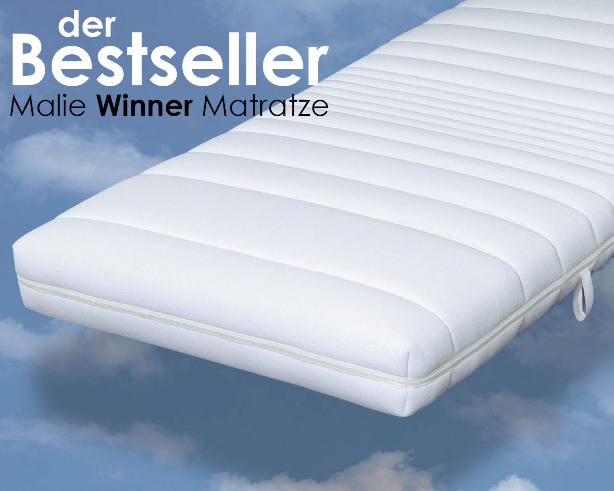 Malie »Winner« 7-Zonen Kaltschaum-Matratzen 140x200 cm H2