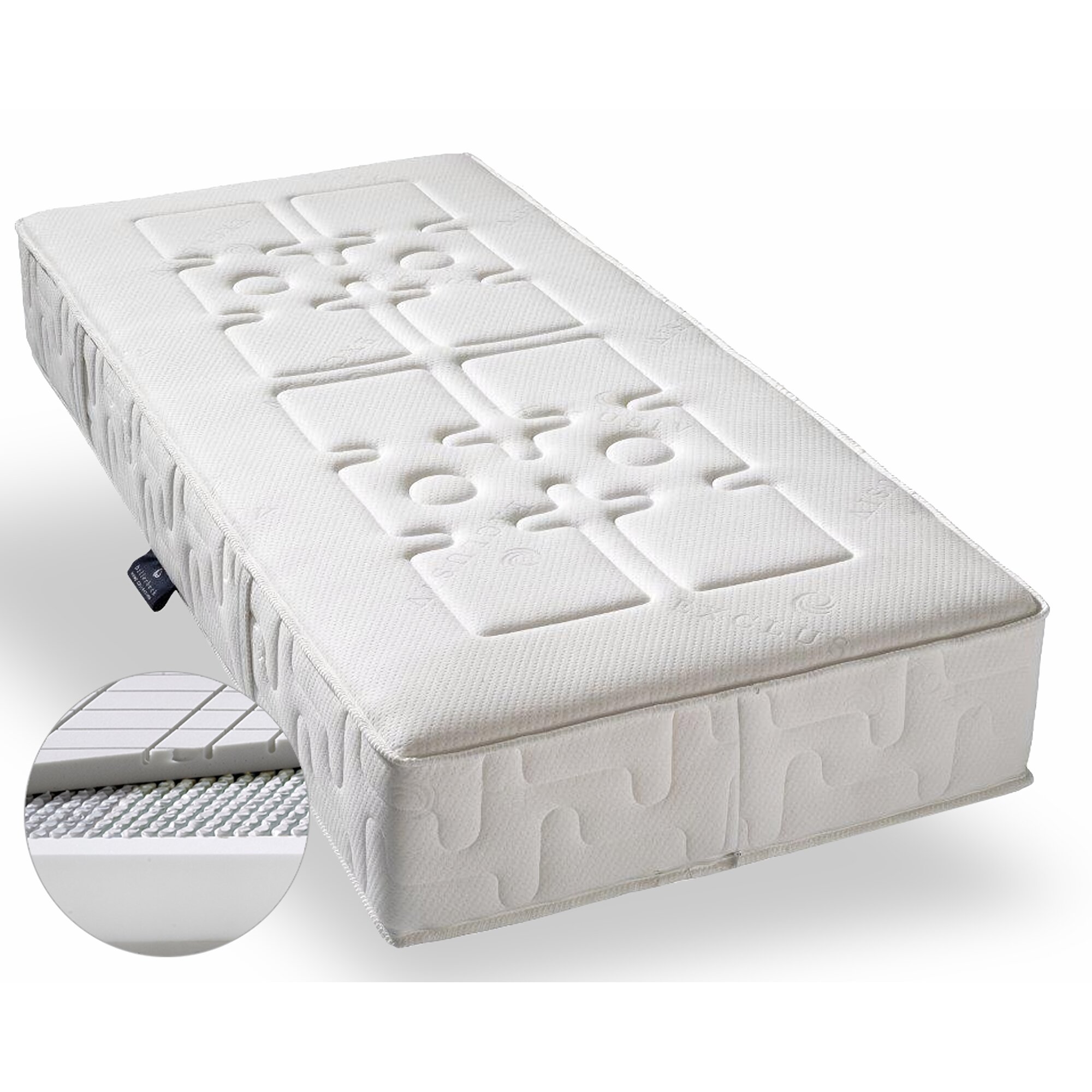 Billerbeck 7-Zonen Airtec »TTFK« Exclusiv Taschenfederkern Matratzen 80x200 cm H3