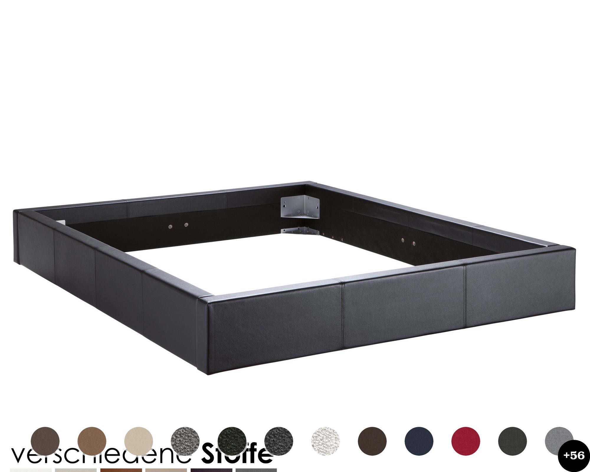 Hasena Dream-Line Bettrahmen Lungo 28/4S 140x200 cm / PK3 Campos 373 creme