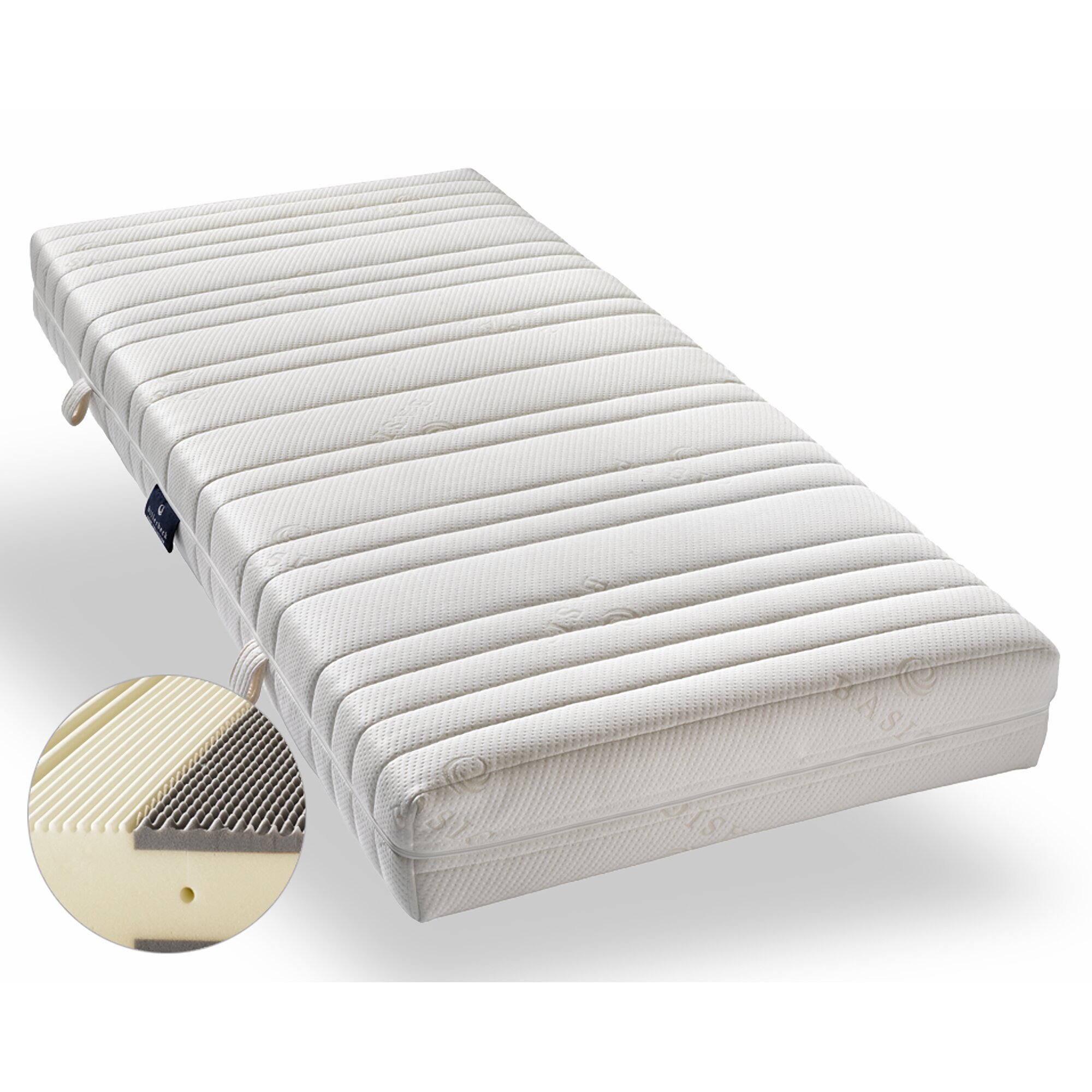 Billerbeck 7-Zonen Airtec »Comfort« Basic Komfortschaum Matratzen 140x200 cm H2 Image