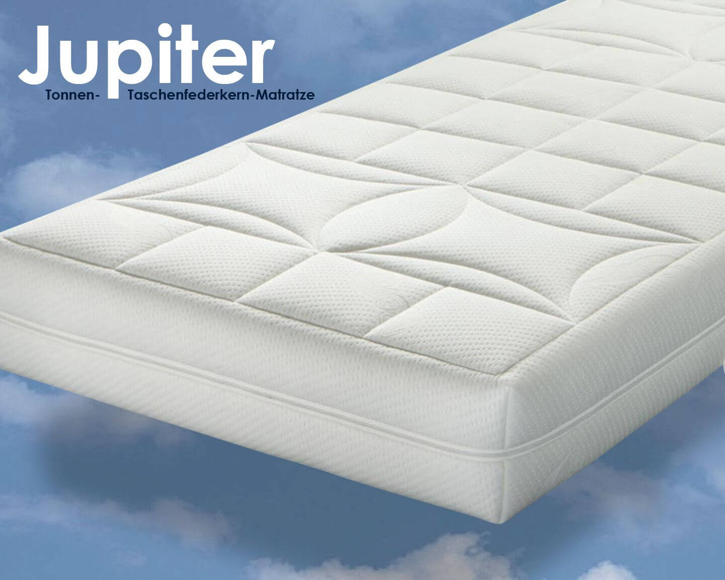 Malie »Jupiter« 7-Zonen Taschenfederkern-Matratzen 160x200 cm H2