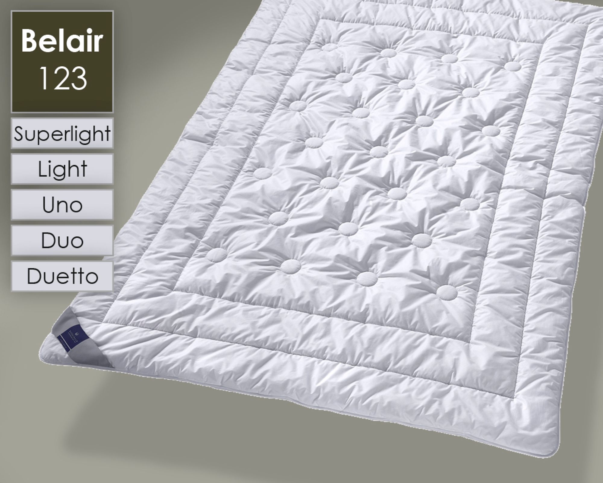 Billerbeck »123 Belair« Faser-Decken Superlight 200x200 cm Image