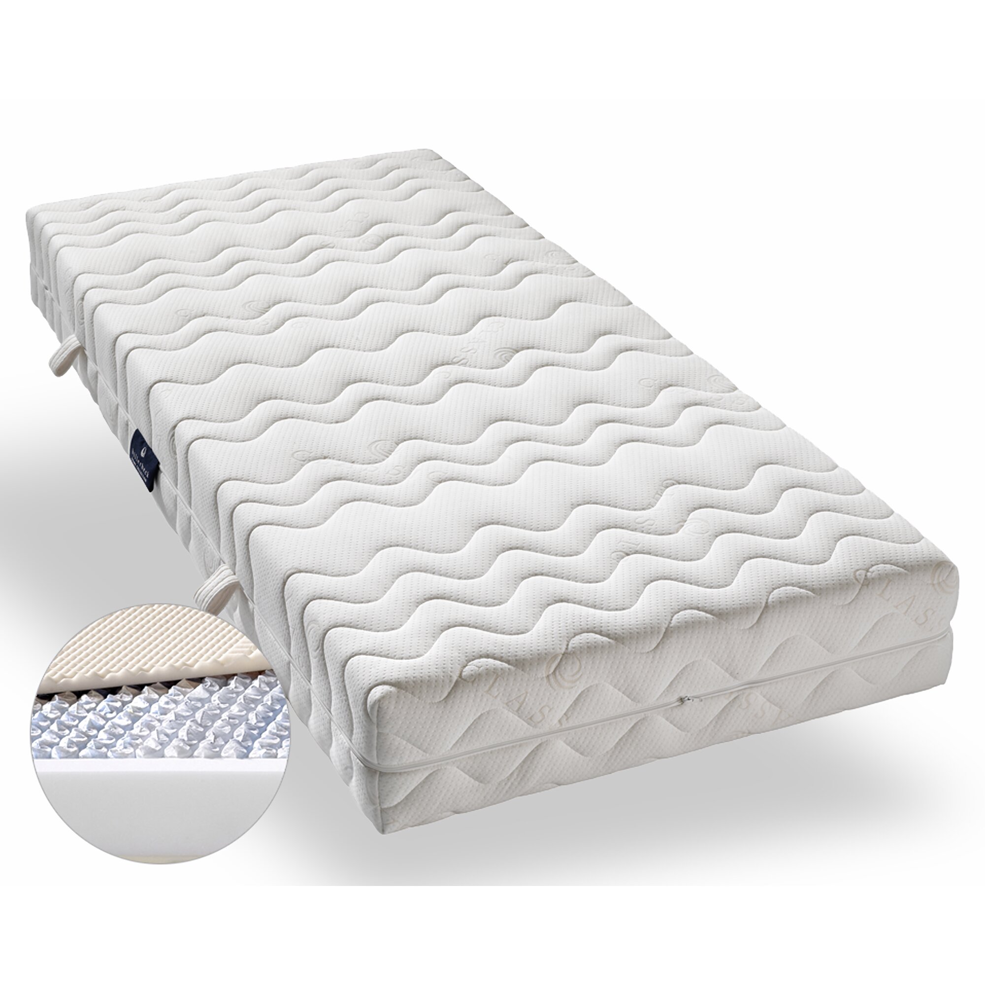 Billerbeck 7-Zonen Airtec »TTFK« Classic Taschenfederkern Matratzen 100x200 cm H3