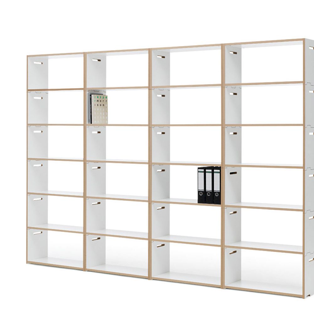 Tojo »hochstapler« Ordner-Regal Anbaumodul weiss Image