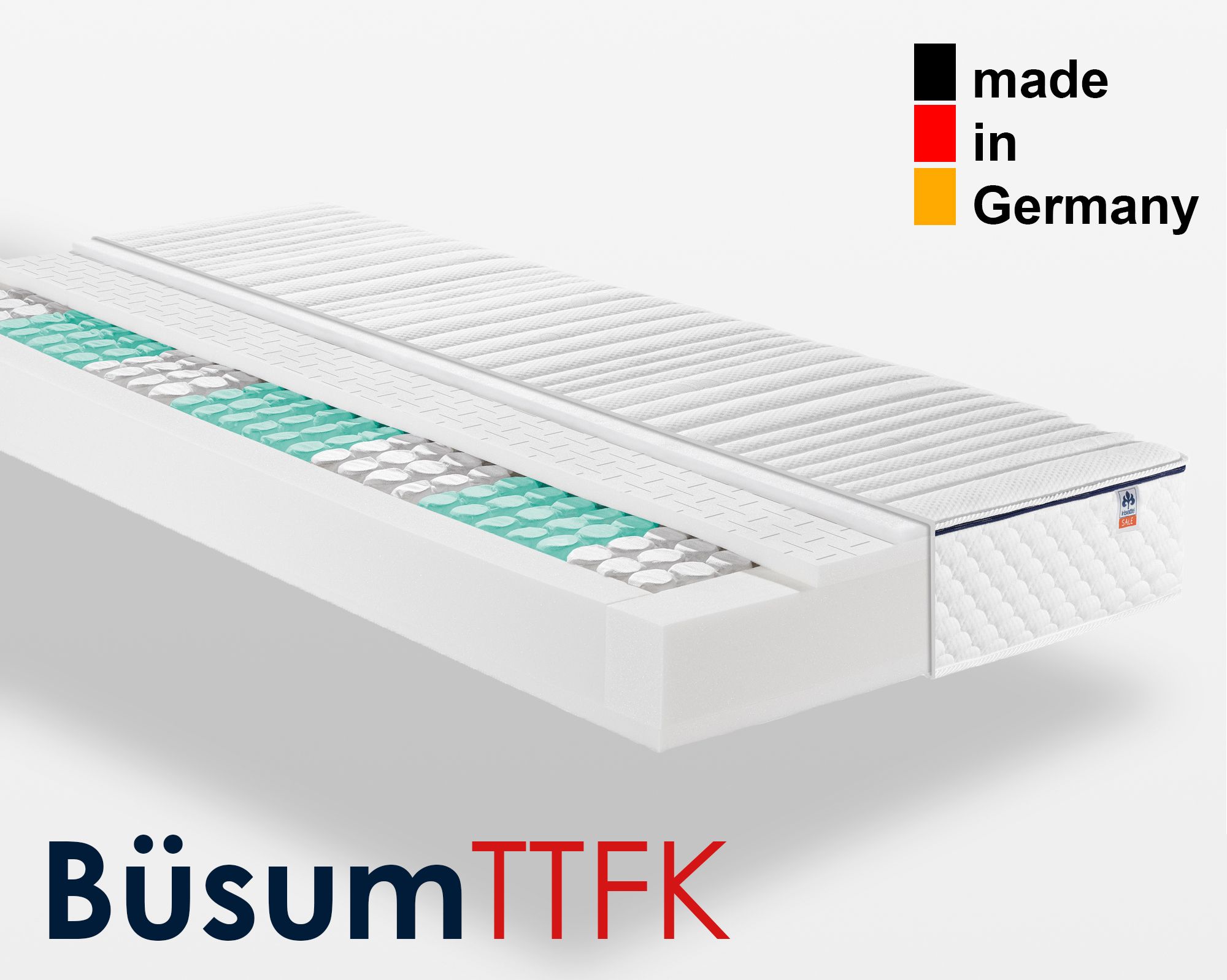 Badenia »Irisette Büsum« Taschenfederkern-Matratzen 140x200 cm H3
