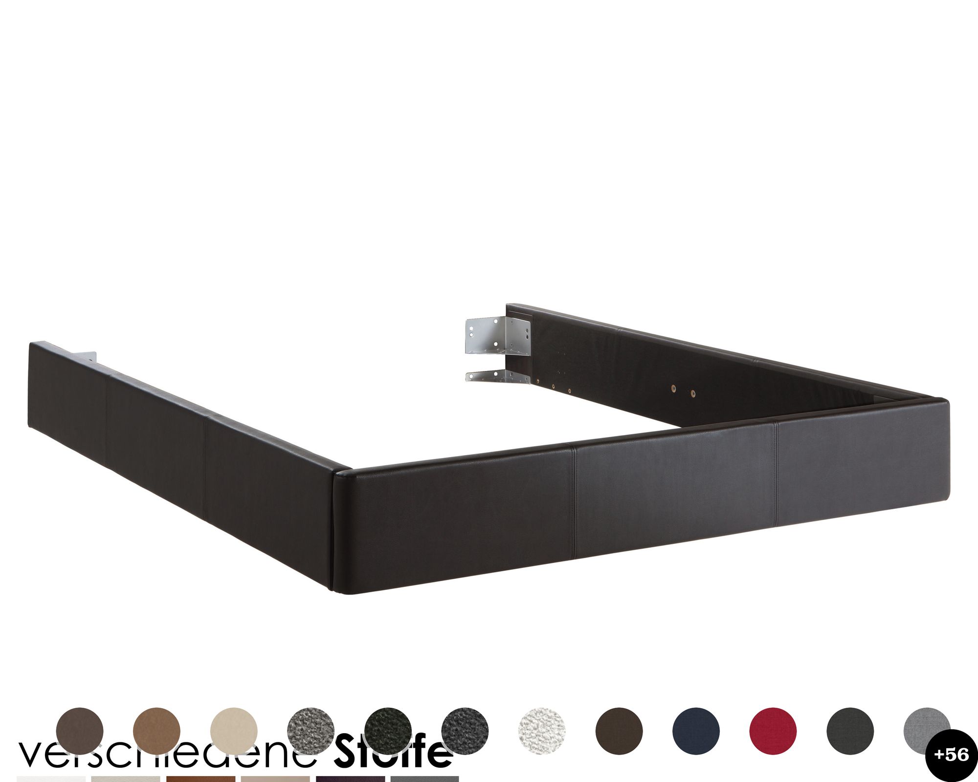 Hasena Dream-Line Bettrahmen Ciara 23/3S 140x200 cm / PK3 Campos 373 creme