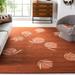 SAFAVIEH Soho Asher Floral Wool Runner Rug Rust 2 6 x 8