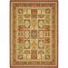 SAFAVIEH Lyndhurst Josephine Traditional Bordered Area Rug Multi/Red 6 x 9