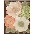 Nourison Fantasy Floral Multicolor 8 x 10 6 Area Rug (8x11)