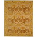 SAFAVIEH Anatolia Susan Floral Wool Area Rug Ivory/Gold 4 x 6