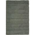 SAFAVIEH Harvey Solid Plush Shag Area Rug Charcoal 4 x 6