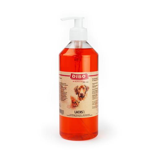 3 x 500 ml Lachsöl DIBO Hunde-Nahrungsergänzung