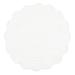 Set of 4 Marseille Linen Round Quilted Placemats - White - Ballard Designs White - Ballard Designs